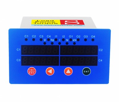 Indicateur de cellule de charge à 4 canaux|Indicateur de poids multicanal