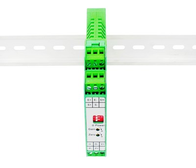 Amplificateur de signal de cellule de charge sur rail DIN 4-20 mA 0-10 V